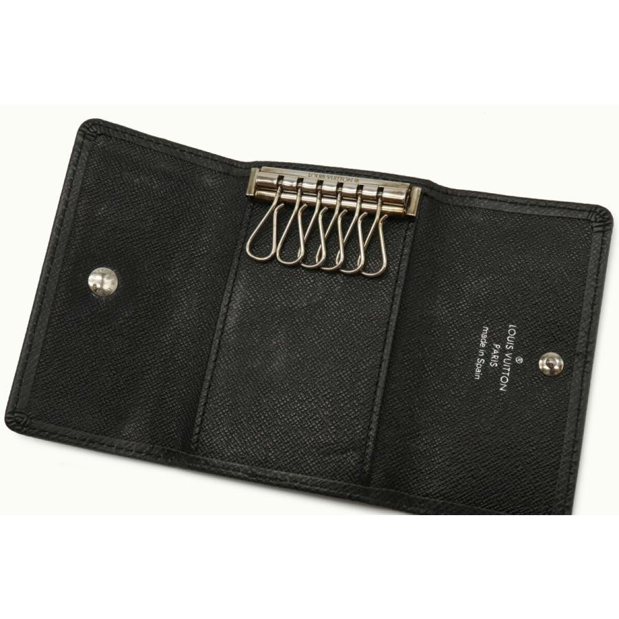 LOUIS VUITTON ルイ ヴィトン タイガ ミュルティクレ6 6連キーケース レザー アルドワーズ 黒 ブラック シルバー金具 M30532 (中古) :32010376:Blumin - 通販 - Yahoo!ショッピング