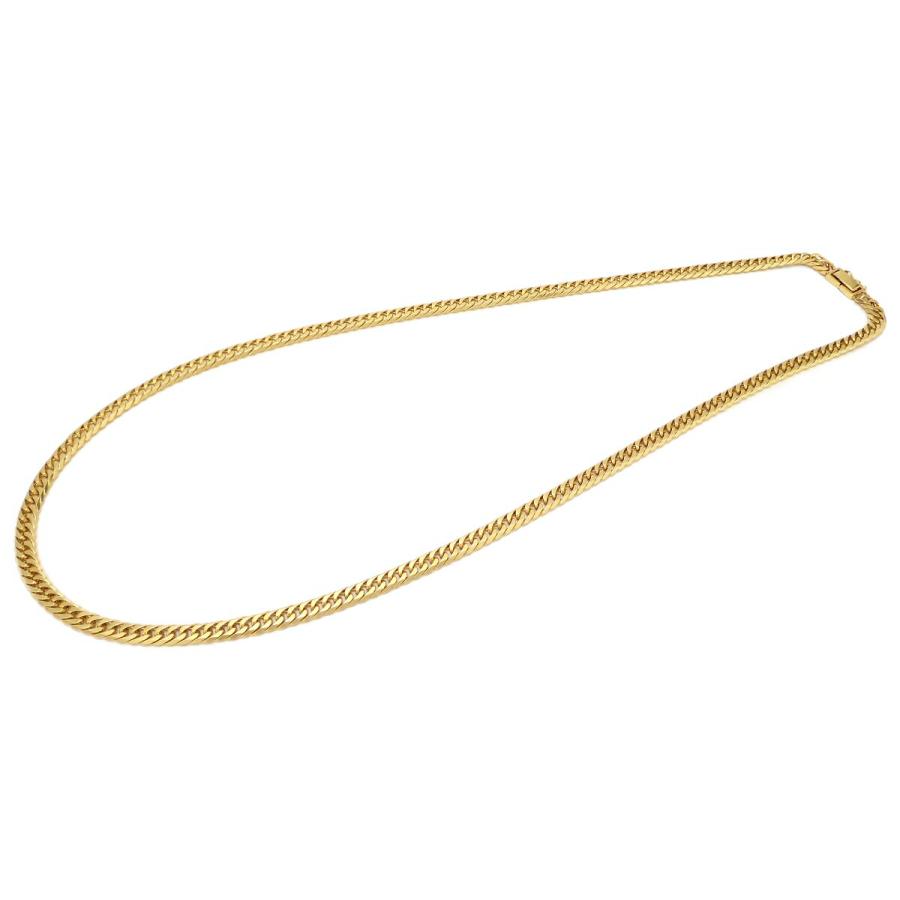 KIHEI 喜平 キヘイ ネックレス K18 18金 ゴールド 50.2g 61cm YG 6面W ダブル 日本造幣局検定マーク入り 50g 前後 |  | 01
