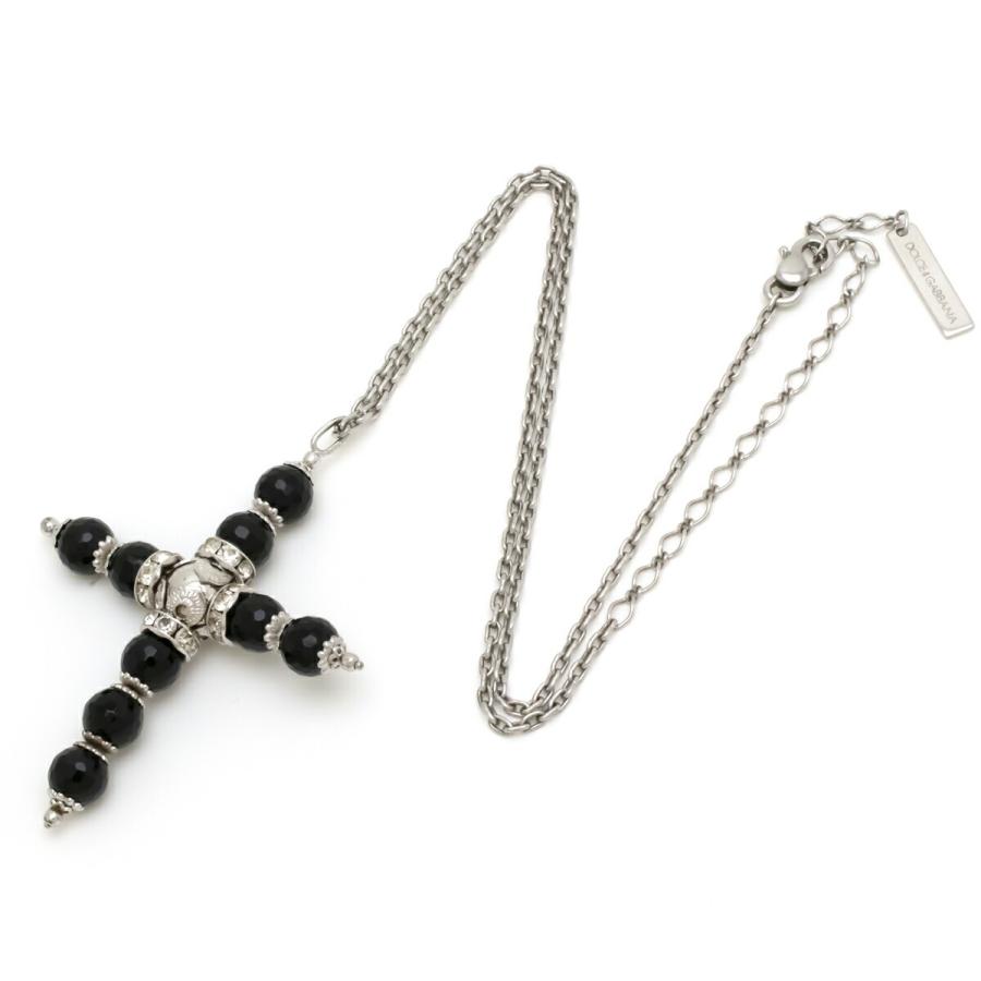 Dolce Gabbana ドルチェ ガッバーナ ドルガバ D G クロス 十字架 ネックレス ペンダント ラインストーン Sv925 シルバー 中古 3555 Blumin 通販 Yahoo ショッピング