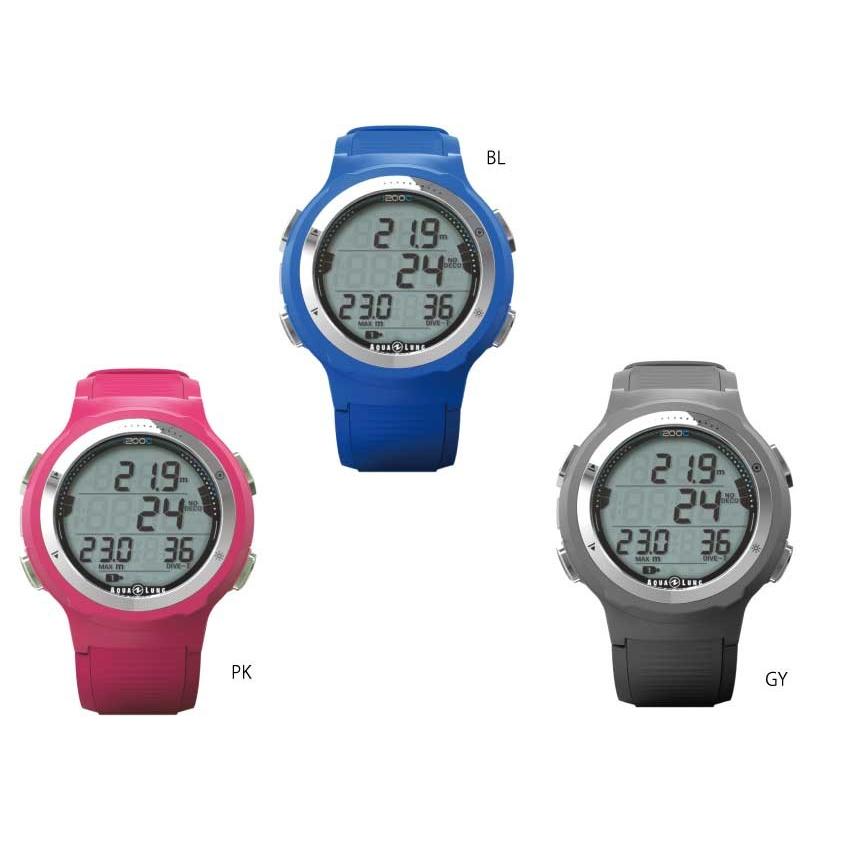 AQUALUNG（アクアラング） i200c ダイブコンピュータ BL PK GY 