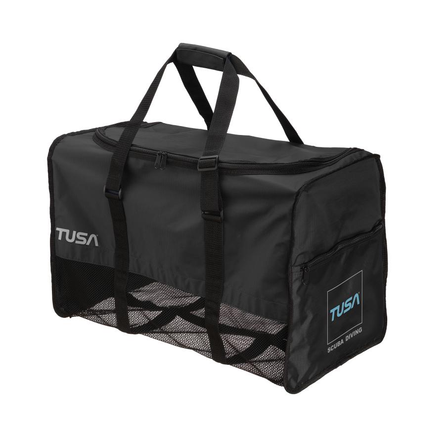 スキューバプロの訳ありキャリーバッグとTUSAのメッシュバッグセット TUSA メッシュバッグ BA0109 シンプルだけど便利でお得なメッシュ