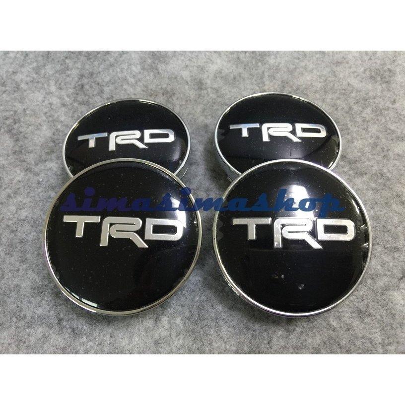 　101★TOYOTA トヨタ TRD用★4個セット　ホイールキャップ 保護 カー/自動車用 防塵 外径60mm ハブキャップ｜blvlstore｜02