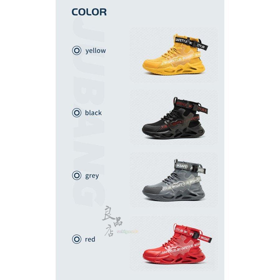 人気の新作 安全靴 メンズ レディース ハイカット スニーカー 作業靴 おしゃれ 軽い 黒 鋼先芯入り 男女兼用 父の日 22 あんぜん靴 セーフティーシューズ Coppelia Evenement Fr