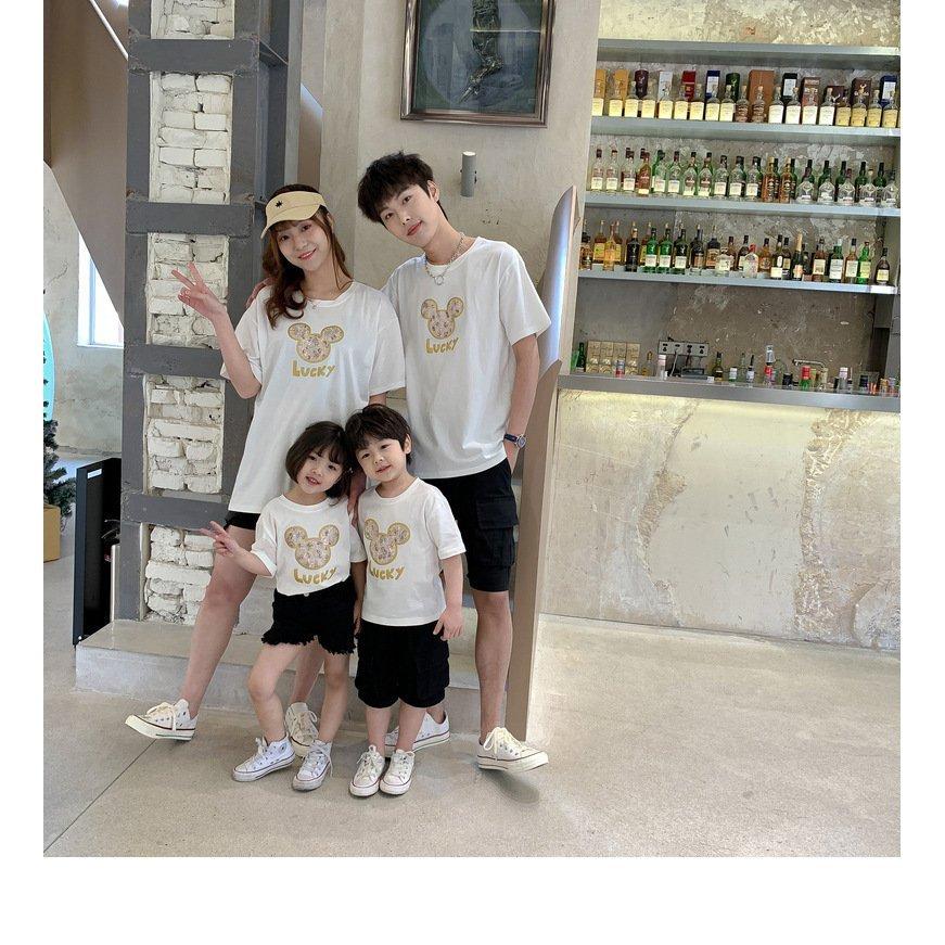 親子ペアルック Tシャツ 親子ペア ミッキー柄 ディズニー 半袖 トップス 親子お揃い 兄弟お 春夏 パパ ママ キッズ 子供服 男女兼用 カジュアル 親子服 おしゃれ Zmvaw5igfx ファッション Www Velver Hu