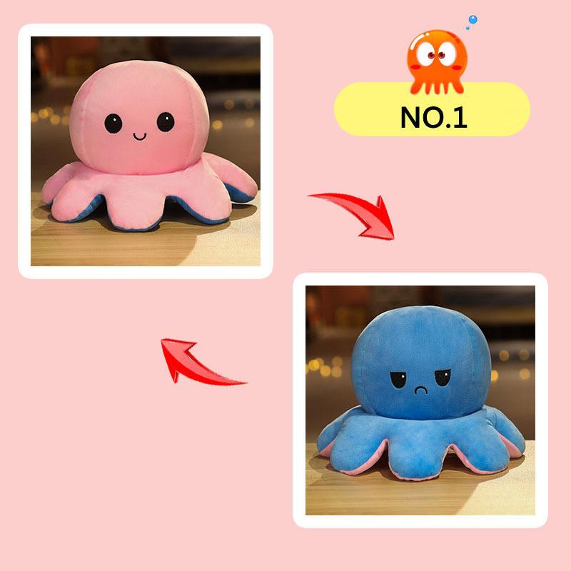 タコ ぬいぐるみ リアル な ぬいぐるみ タコ ハイリバーシブル ぬいぐるみ チャプター オクトパス 人形おもちゃ 売れ筋 かわいい 裏返し タコ人形 両面 1個 Pxla13d Blvlストア 通販 Yahoo ショッピング