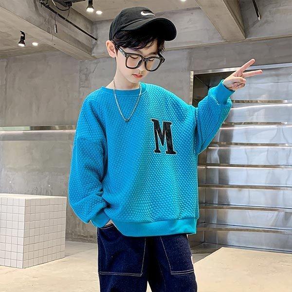 子供服 トップス 長袖 春 秋 小学生 中学生 男子 メンズ キッズ 薄手 トレーナー 男の子 ホワイト ブルー ブラック 白 青 黒 おしゃれ かっこいい ワンポイント Zrgr94qvmp 子ども服 Yummums Hu