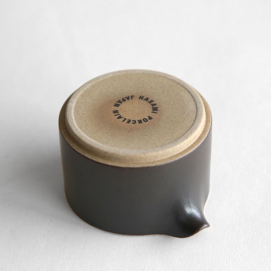 ハサミポーセリン HASAMI PORCELAIN クリーマー ブラック HPB028 波佐見焼 食器 電子レンジ対応 食洗機対応 スタッキング ギフト プレゼント シンプル｜118396 | HASAMI PORCELAIN | 04