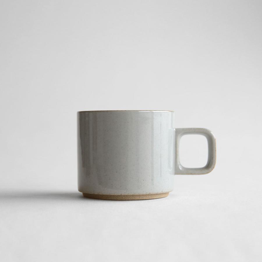 ハサミポーセリン HASAMI PORCELAIN マグカップ Sサイズ グロスグレー クリア HPM019 Mug Cup | 118403 | HASAMI PORCELAIN | 01
