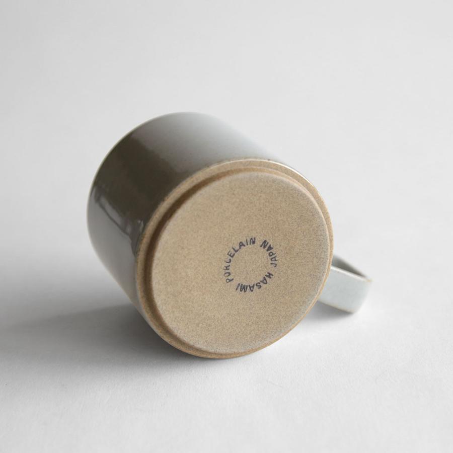 ハサミポーセリン HASAMI PORCELAIN マグカップ Sサイズ グロスグレー クリア HPM019 Mug Cup | 118403 | HASAMI PORCELAIN | 04