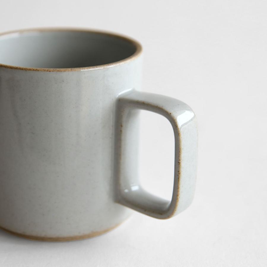 ハサミポーセリン HASAMI PORCELAIN マグカップ Mサイズ グロスグレー クリア HPM020 Mug Cup | 118404 | HASAMI PORCELAIN | 03