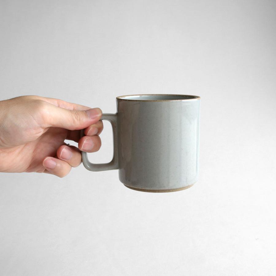 ハサミポーセリン HASAMI PORCELAIN マグカップ Mサイズ グロスグレー クリア HPM020 Mug Cup | 118404 | HASAMI PORCELAIN | 05