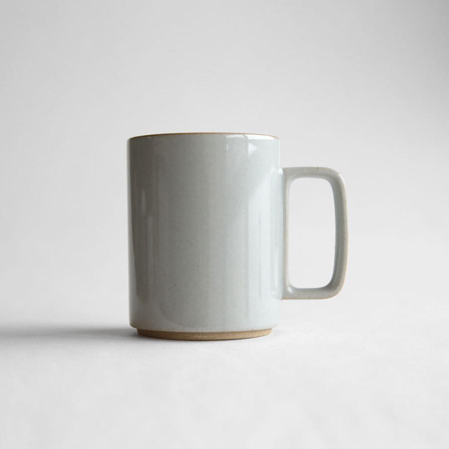 ハサミポーセリン HASAMI PORCELAIN マグカップ L 450ml グロスグレー HPM021 波佐見焼 食器 電子レンジ対応 食洗機対応 スタッキング ギフト シンプル｜118405 | HASAMI PORCELAIN | 01