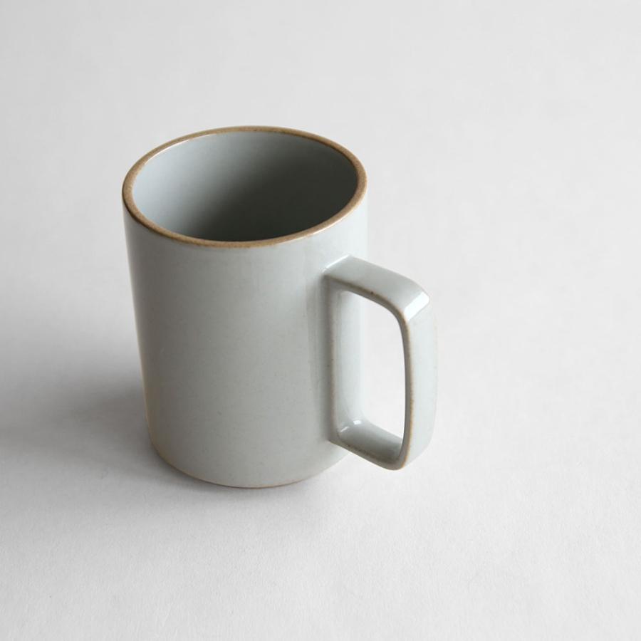 ハサミポーセリン HASAMI PORCELAIN マグカップ L 450ml グロスグレー HPM021 波佐見焼 食器 電子レンジ対応 食洗機対応 スタッキング ギフト シンプル｜118405 | HASAMI PORCELAIN | 02