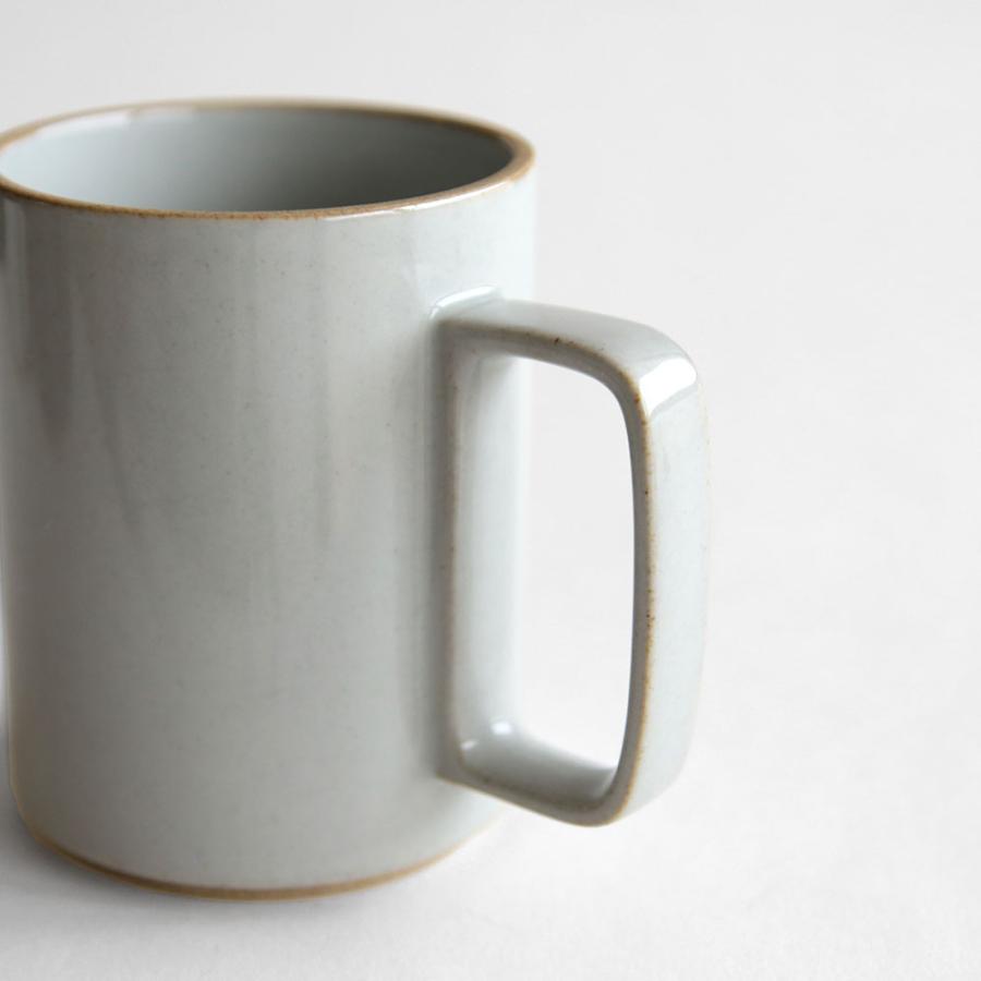 ハサミポーセリン HASAMI PORCELAIN マグカップ L 450ml グロスグレー HPM021 波佐見焼 食器 電子レンジ対応 食洗機対応 スタッキング ギフト シンプル｜118405 | HASAMI PORCELAIN | 03