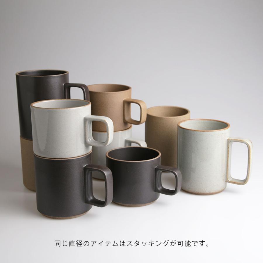 ハサミポーセリン HASAMI PORCELAIN マグカップ L 450ml グロスグレー HPM021 波佐見焼 食器 電子レンジ対応 食洗機対応 スタッキング ギフト シンプル｜118405 | HASAMI PORCELAIN | 08