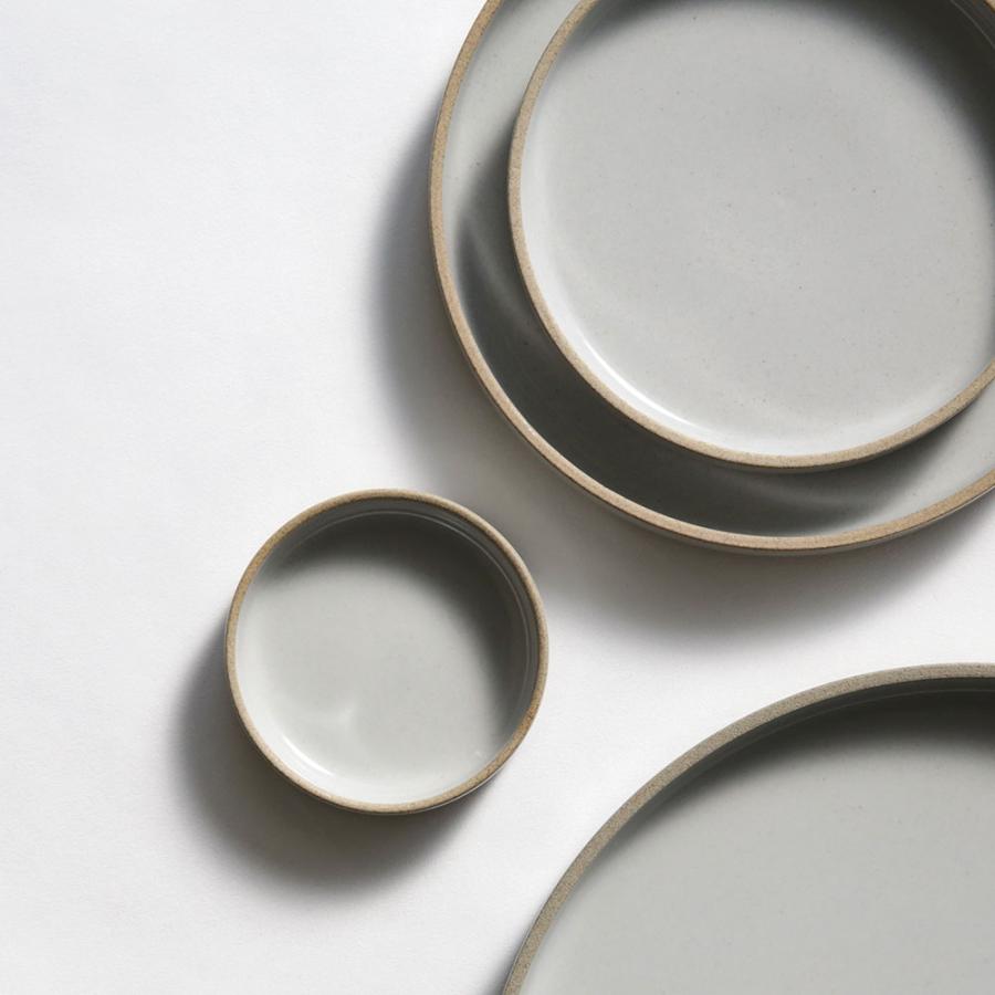 ハサミポーセリン HASAMI PORCELAIN プレート 14.5cm グロスグレー クリア HPM002 小皿 | 118407 | HASAMI PORCELAIN | 08