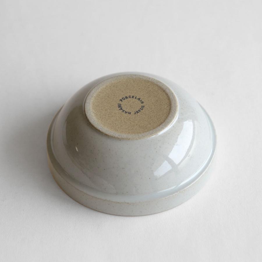 ハサミポーセリン HASAMI PORCELAIN ラウンドボウル 14.5cm グロスグレー クリア HPM031 鉢 | 118420 | HASAMI PORCELAIN | 05