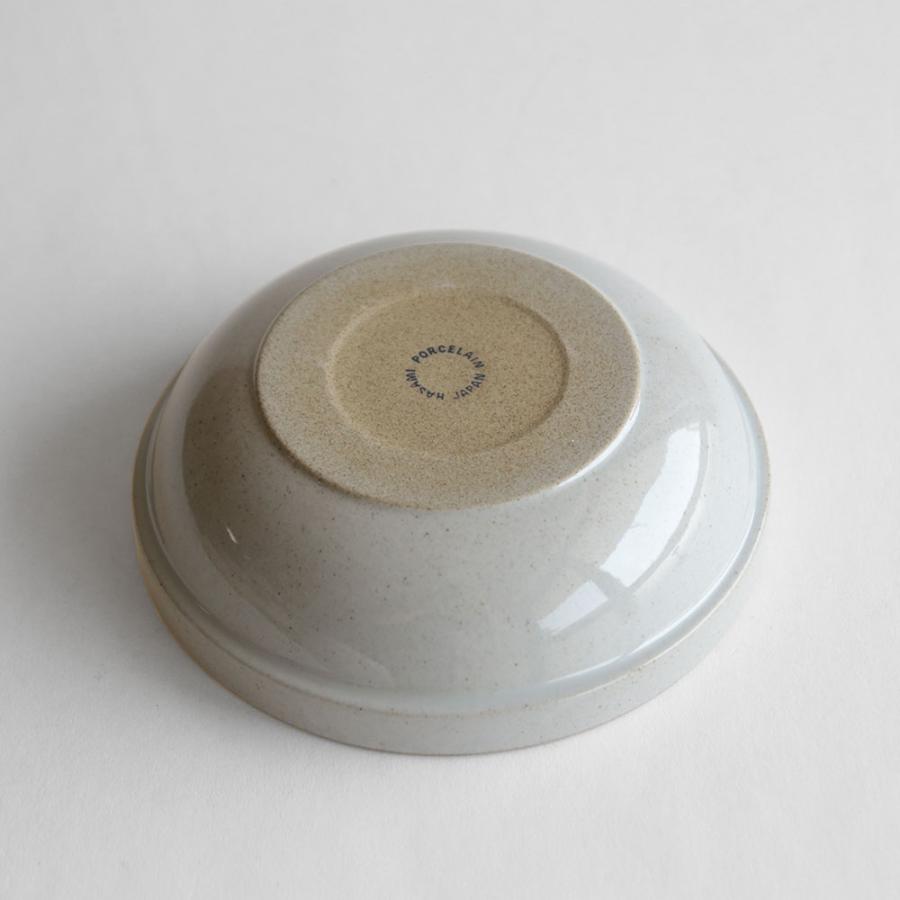 ハサミポーセリン HASAMI PORCELAIN ラウンドボウル 18.5cm グロスグレー クリア HPM032 鉢 | 118421 | HASAMI PORCELAIN | 05