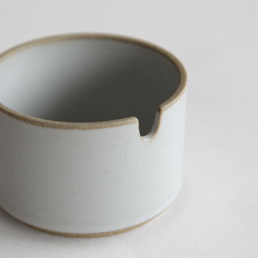 ハサミポーセリン HASAMI PORCELAIN シュガーポット グロスグレー HPM017 コーヒー 波佐見焼 食器 電子レンジ対応 食洗機対応 スタッキング ギフト 容器｜118427 | HASAMI PORCELAIN | 03