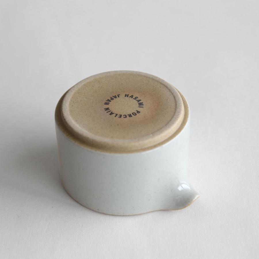 ハサミポーセリン HASAMI PORCELAIN クリーマー グロスグレー HPM028 波佐見焼 食器 電子レンジ対応 食洗機対応 スタッキング ギフト プレゼント 片口｜118428 | HASAMI PORCELAIN | 04