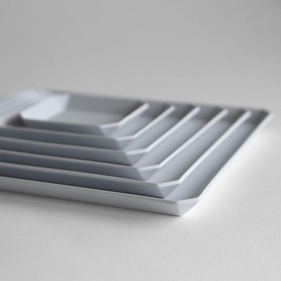 1616/arita japan / TY Standard スクエアプレート130 Plain Gray 有田焼 TYスタンダード Square Plate | 118495 | 1616 / arita japan | 03