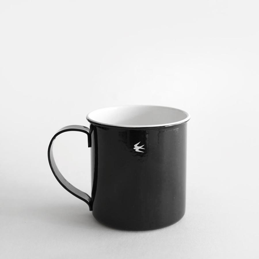 GLOCAL STANDARD PRODUCTS / TSUBAME MUG M(Black) | グローカルスタンダードプロダクツ/琺瑯/燕/ツバメマグカップ/キャンプ/アウトドア | 118810 | GLOCAL STANDARD PRODUCTS