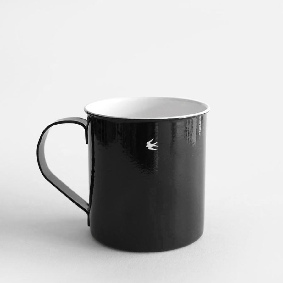 GLOCAL STANDARD PRODUCTS / TSUBAME MUG L(Black) | グローカルスタンダードプロダクツ/琺瑯/燕/ツバメマグカップ/キャンプ/アウトドア | 117502 | GLOCAL STANDARD PRODUCTS