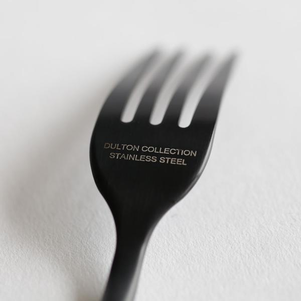 DULTON[ダルトン] / Svelte Cutlery Matt Black ディナーフォーク | メール便可 10点まで | ダルトン/スヴェルトカトラリー/Dinner Fork | 117098 |  | 03