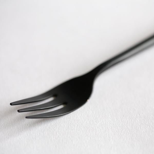 DULTON[ダルトン] / Svelte Cutlery Matt Black デザートフォーク | メール便可 10点まで | ダルトン/スヴェルトカトラリー/Dessert Fork | 117100 |  | 01