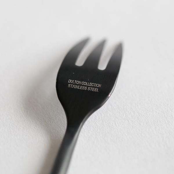 DULTON[ダルトン] / Svelte Cutlery Matt Black デザートフォーク | メール便可 10点まで | ダルトン/スヴェルトカトラリー/Dessert Fork | 117100 |  | 03