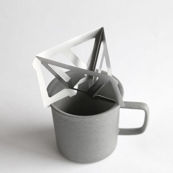 MUNIEQ / Tetra Drip 01S | メール便可 5点まで | テトラドリップ/ミュニーク/ステンレス/コーヒードリッパー/携帯用/アウトドア/ハンドドリップ | 112397 |  | 03