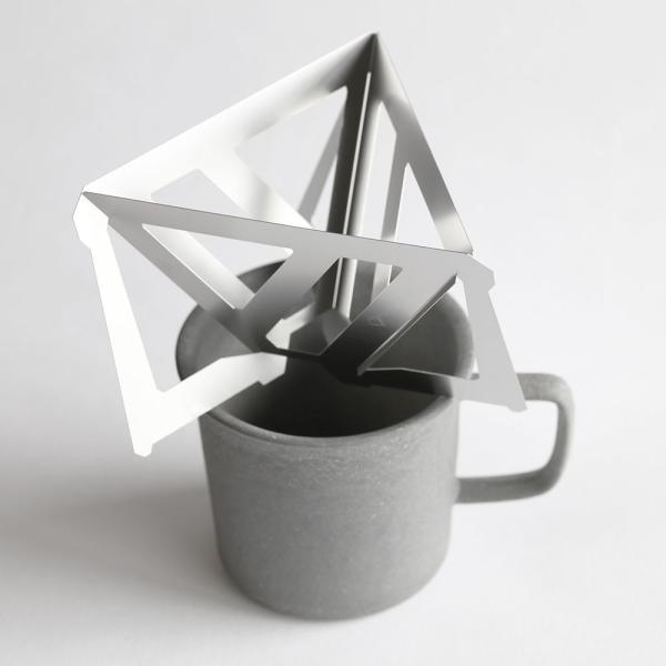 MUNIEQ / Tetra Drip 02S | メール便可 5点まで | テトラドリップ/ミュニーク/ステンレス/コーヒードリッパー/携帯用/アウトドア/ハンドドリップ | 112398 |  | 03