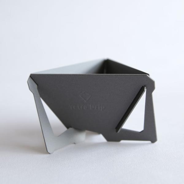 MUNIEQ / Tetra Drip 01P-g(Grey) | メール便可 5点まで | テトラドリップ ミュニーク ポリプロピレン コーヒードリッパー 携帯用 アウトドア | 112401 |  | 01