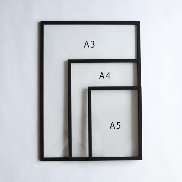 MOEBE / FRAME-A3(Black) | フレーム/アルミニウム/ブラック/額縁/デンマーク/インテリア/ムーベ | 118089 | MOEBE | 04