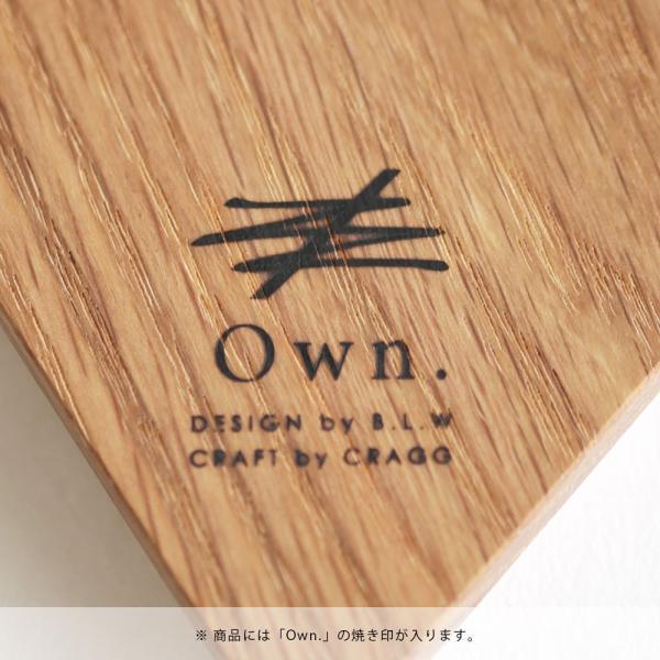 Own. / Fragment Board size:M(White Oak) | オウン/フラグメントボード/カッティングボード/まな板/B.L.Wオリジナル/ホワイトオーク/CRAGG | 117292｜blw｜06