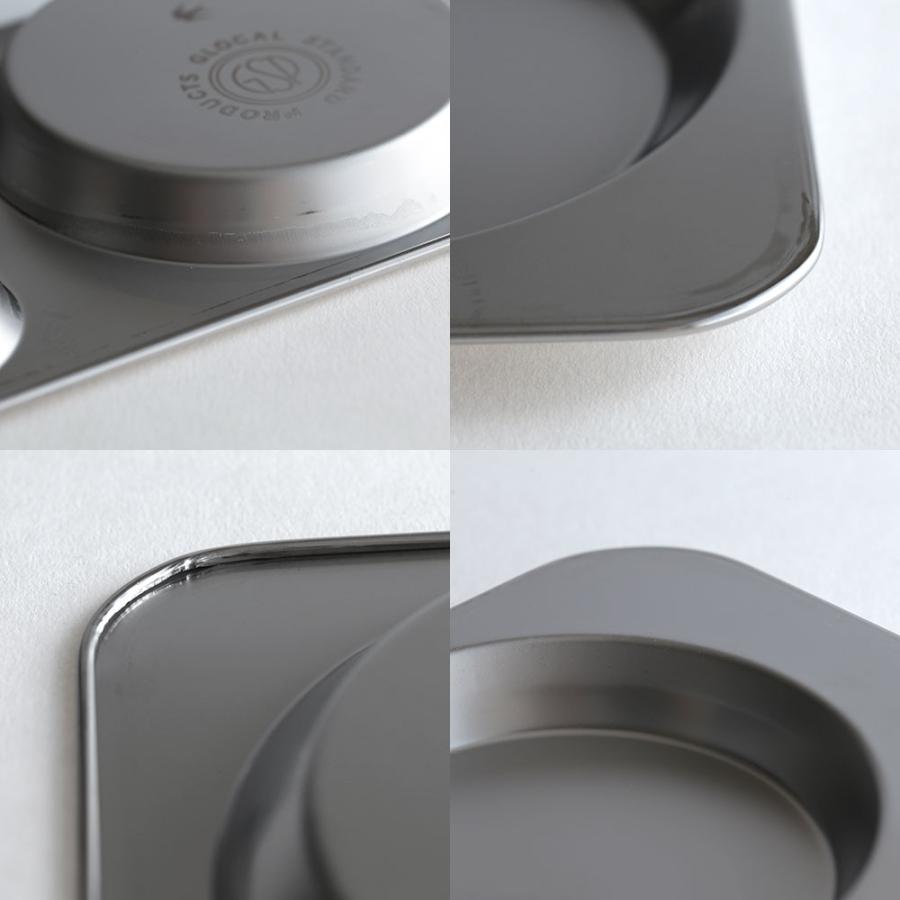 GLOCAL STANDARD PRODUCTS / Cafe Tray SH | メール便可 1点まで | グローカルスタンダードプロダクツ/カフェトレイ/ステンレス/サービストレイ | 116773 |  | 04