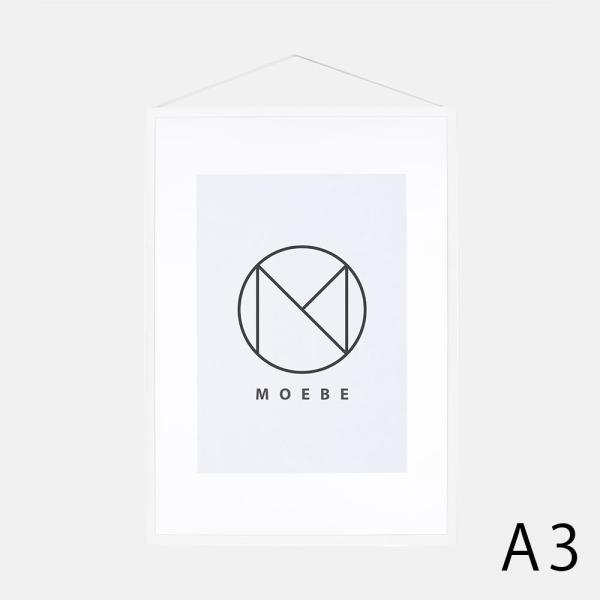 MOEBE / FRAME-A3(White) | フレーム/アルミニウム/ホワイト/額縁/デンマーク/インテリア/ムーベ | 118093 | MOEBE