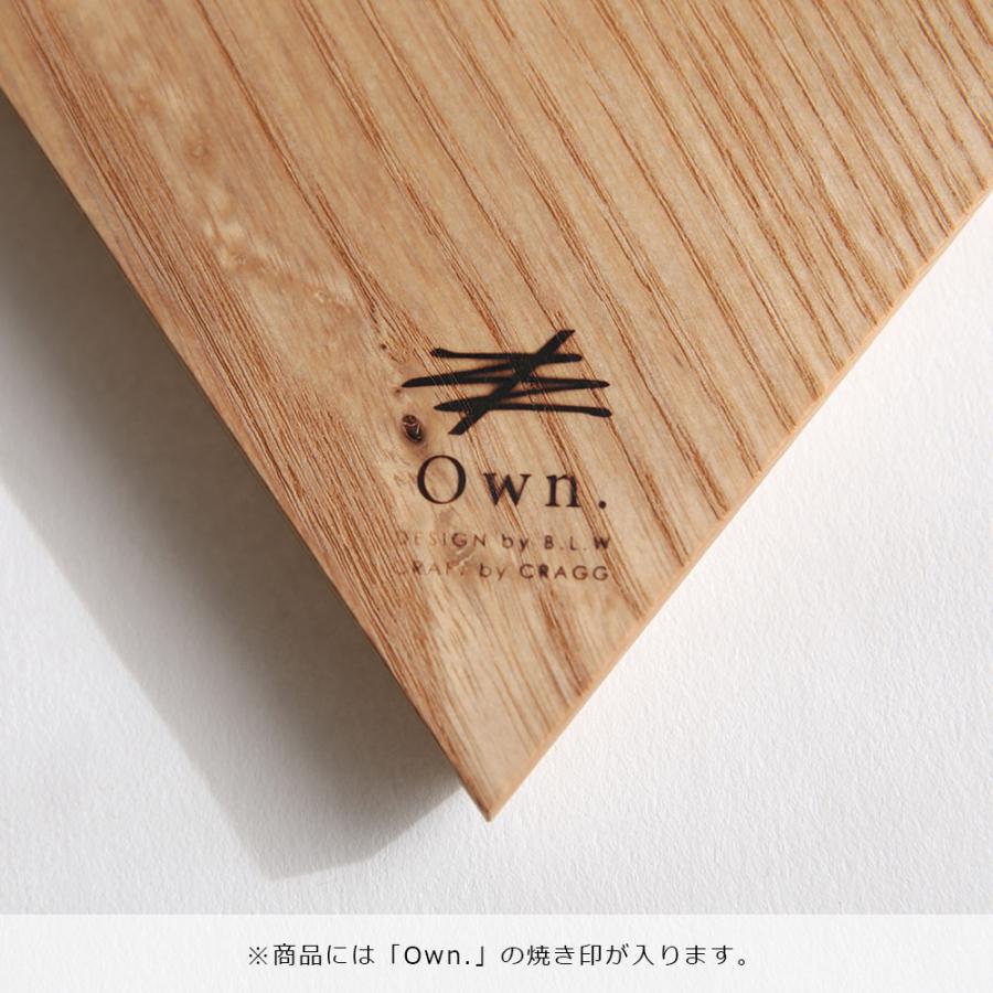 Own. / Fragment Board size:M(White Ash) | オウン/フラグメントボード/カッティングボード/まな板/B.L.Wオリジナル/ホワイトアッシュ/CRAGG | 117296｜blw｜05