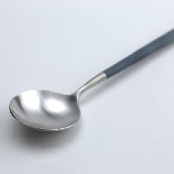 Cutipol / GOA デザートスプーン（ブルーシルバー） | メール便可 10点まで | クチポール/キュティポール/ゴア/カトラリー | 117548 | Cutipol | 02