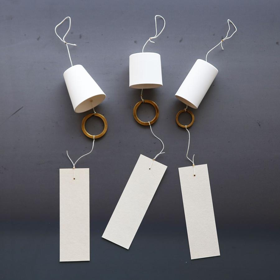 3RD CERAMICS(サードセラミックス) / 風鈴(タテナガ) | ふうりん/ボーンチャイナ/美濃焼 | 115926 |  | 07