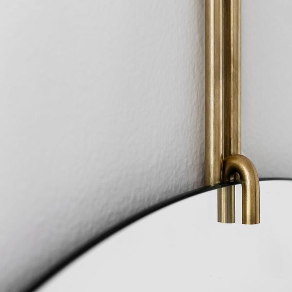 MOEBE / WALL MIRROR 30cm(Brass) | ウォールミラー/鏡/デンマーク/インテリア/ブラス/真鍮 | 117435｜blw｜04