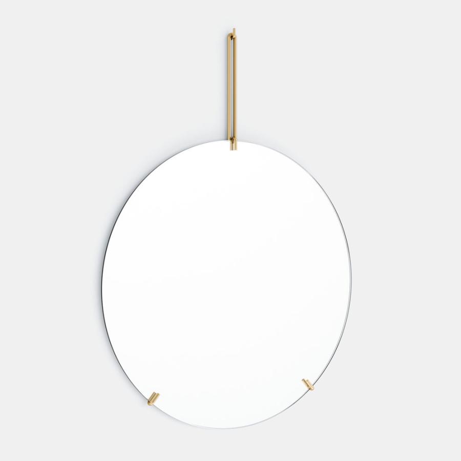 MOEBE / WALL MIRROR 50cm(Brass) | ウォールミラー/鏡/デンマーク/インテリア/ブラス/真鍮 | 118119 | MOEBE