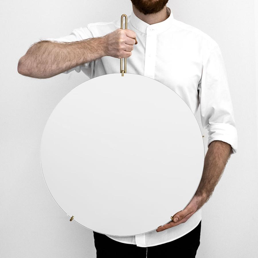 MOEBE / WALL MIRROR 50cm(Brass) | ウォールミラー/鏡/デンマーク/インテリア/ブラス/真鍮 | 118119 | MOEBE | 01