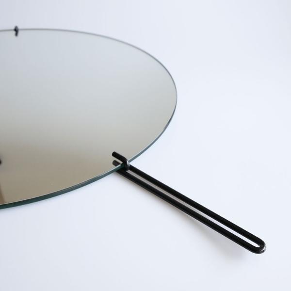 MOEBE / WALL MIRROR 50cm(Black) | ウォールミラー/鏡/デンマーク/インテリア/ブラック/スチール | 117438｜blw｜05