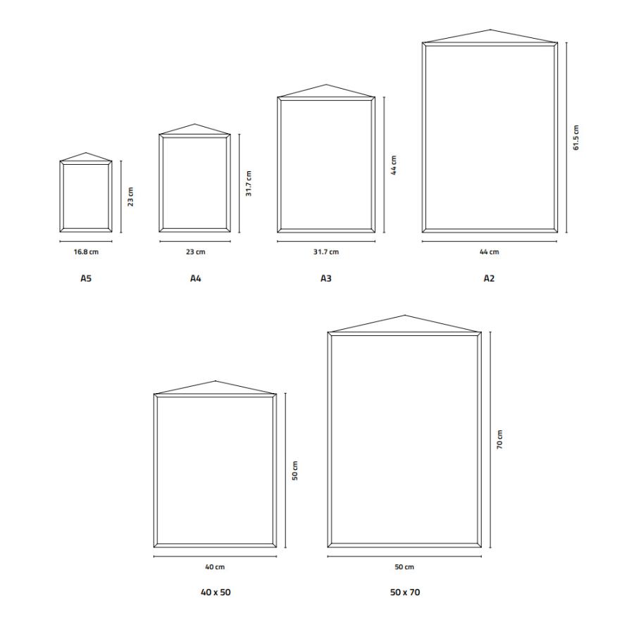 MOEBE / FRAME-A2(Black) | フレーム/アルミニウム/ブラック/額縁/デンマーク/インテリア/ムーベ | 118090 | MOEBE | 11