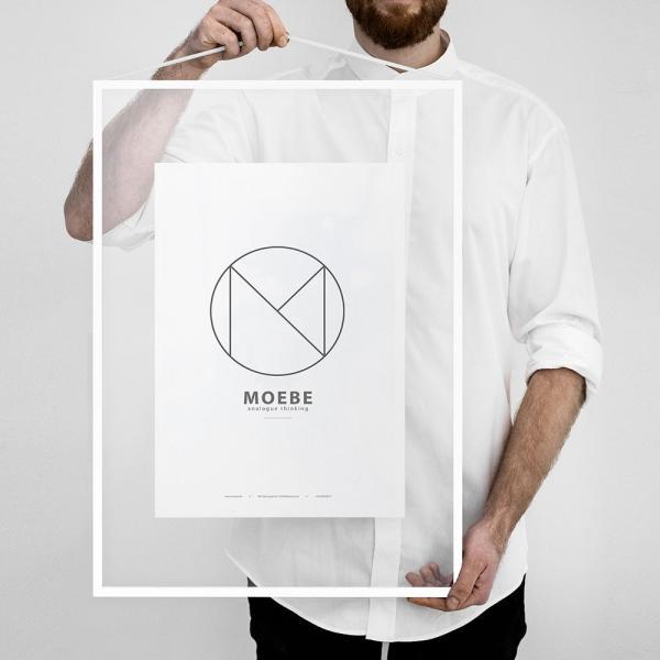 MOEBE / FRAME-A2(White) | フレーム/アルミニウム/ホワイト/額縁/デンマーク/インテリア/ムーベ | 118094 | MOEBE | 01