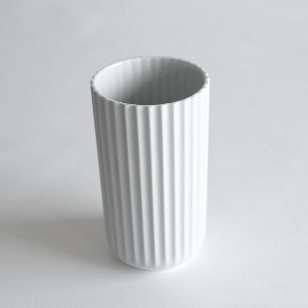 Lyngby Porcelain(リュンビューポーセリン) / Vase 15cm(White) | 磁器/フラワーベース/花瓶/北欧/ホワイト | 118208 |  | 01