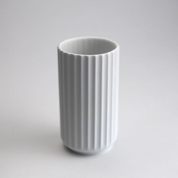 Lyngby Porcelain(リュンビューポーセリン) / Vase 12cm(Matt White) | 磁器/フラワーベース/花瓶/北欧/マットホワイト | 113543 |  | 01