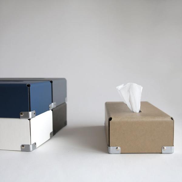 concrete craft / BENT TISSUE BOX(Navy)[旧仕様] | コンクリート