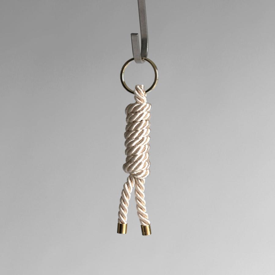 NOEUD / Lineknot-keyring(BE) | メール便可 5点まで | ヌー/ラインノットキーリング/キーホルダー/キーリング/ロープ/結び目 | 113834｜blw｜04